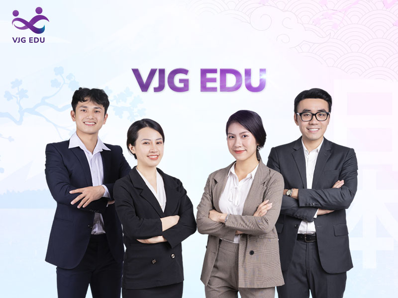 Đội ngũ nhân viên của VJG EDU luôn sẵn sàng hỗ trợ các bạn học viên 24/7